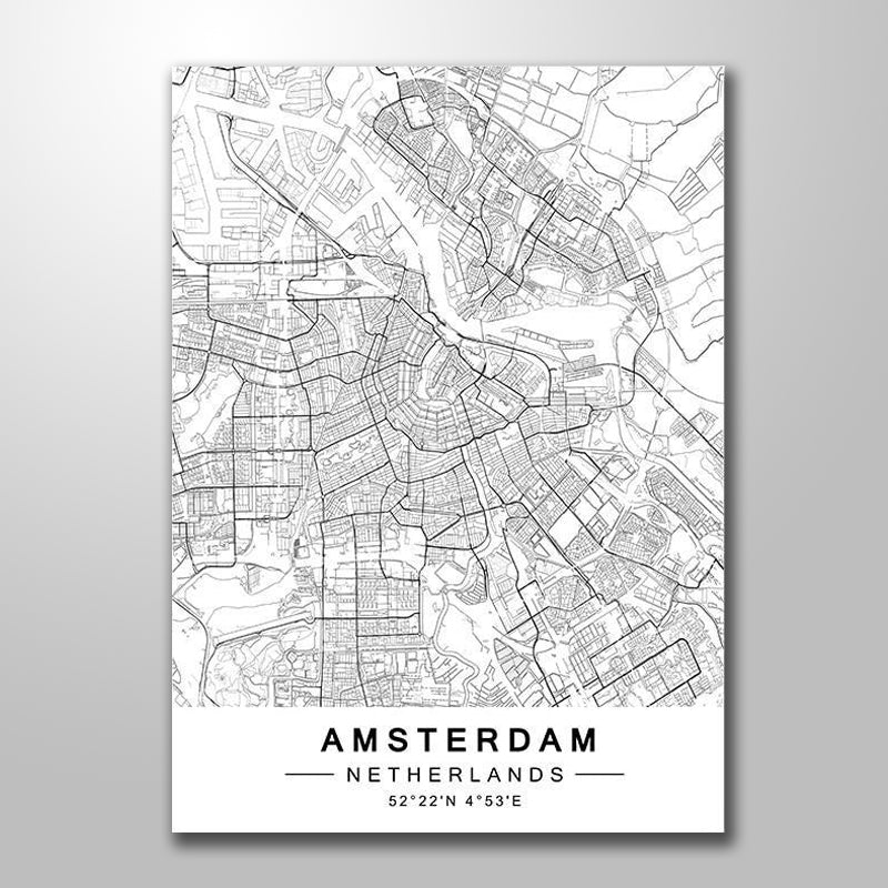 AMSTERDAM CITY MAP