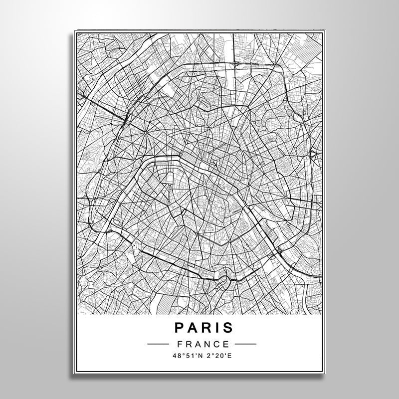 PARIS CITY MAP