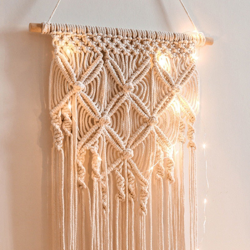 Boho Woven Tapestry 35cm X 107cm